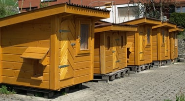 Hühnerstall / Geflügelstall / Hühnerhaus