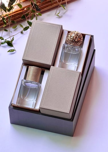 化粧箱を活用したディスプレイ