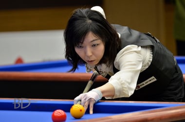 ※2014レディーススリークッション全日本選手権にて