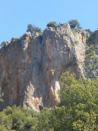 Routen soweit das Auge reicht.