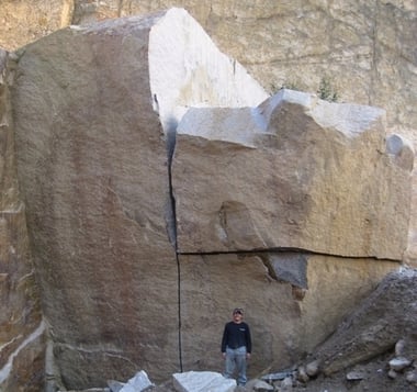 万成石丁場/3万才の玉石