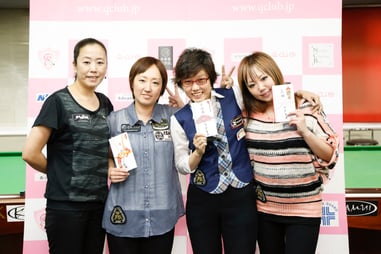 大阪クイーンズオープン上位入賞者