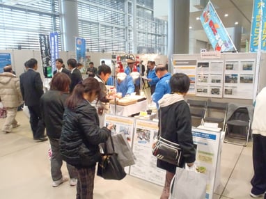 当ブース来場風景
