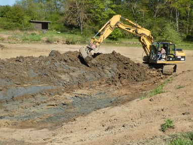 Sanierungsarbeiten bei Forkendorf (Foto: P. Gerstberger)