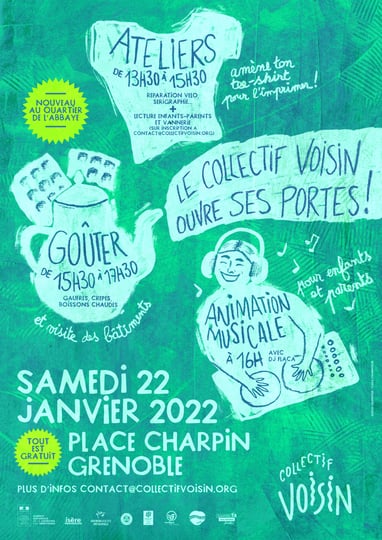 © Clara Chambon - Affiche - Collectif Voisin