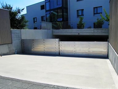 Hochwassserschutz Ellenberger Metallbau AG Dammbalkensysten