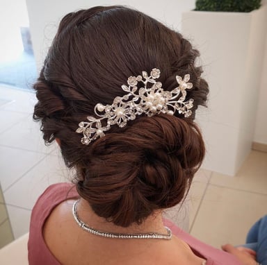 Hochzeitfrisur Coiffeur Gerardo Cordasco Chur