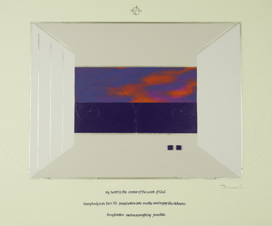 BEYOND THE SEA 1   606mm*500mm   F12   2021 acrylic on canvas, wood