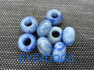 edelsteenkralen van 100% blauwe aventurijn