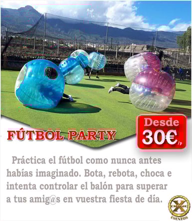 bubble futbol Sevilla