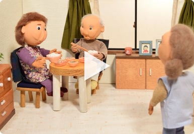 ある日のケアホームズむささび  笑顔を取り戻す介護メディエーション