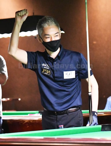 Keisuke Hanawa won 2021 JPBA Grand Prix East stop#1.