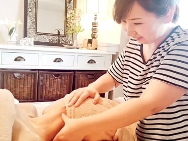 千葉県柏市アロマ・リンパ・整体・リフレ　セラピスト養成スクール東京リラックセーションアカデミー　全身リンパオイルトリートメントコース卒業生サロン紹介ページ