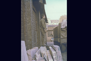 Das Marmorwerk 1976 auf dem Dragoner-Areal.