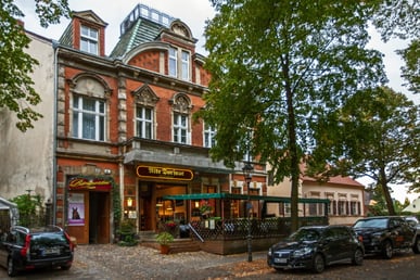 Das Fleischerhaus in Alt-Marienfelde in Berlin.