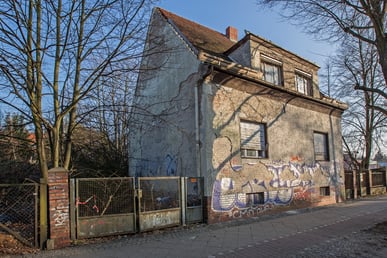 Das Geisterhaus am Lichtenrader Damm in Berlin.