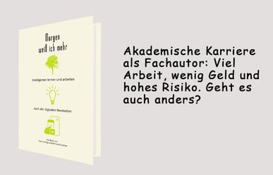 Hinweis auf das Buch "Morgen weiß ich mehr"
