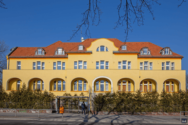 Die ehemalige Kuranstalt Berolinum in Lankwitz - Haus Leonore.