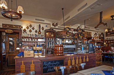 Das Weiße Röss'l in der Heinersdorfer Straße.