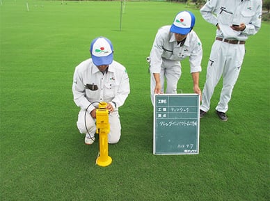 コンパクション試験状況