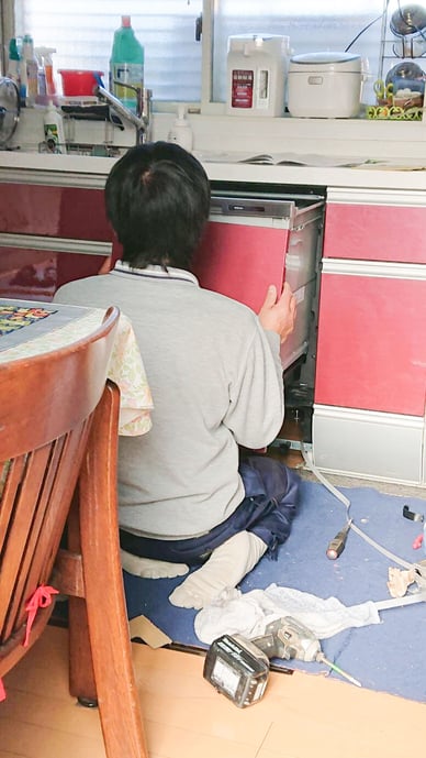IHコンロ・食洗機交換