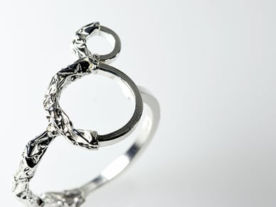 crumpledリング写真