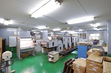 オフセットカラー印刷設備