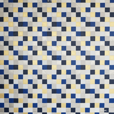 BEAUTIFUL COMMUNICATION 1   727mm*727mm   S20   2024  acrylic on canvas, wood