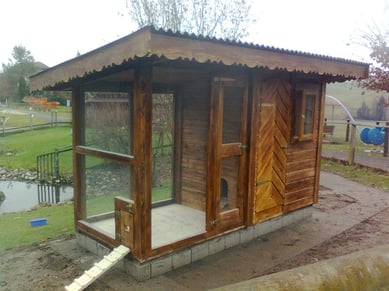 Hühnerstall / Geflügelstall / Hühnerhaus