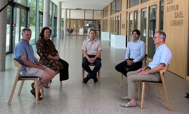 Michael Schratz at the Lindau Nobel Laureate Meeting 2019