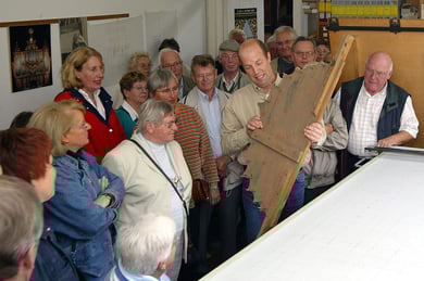In der Werkstatt mit Hendrik Ahrend
