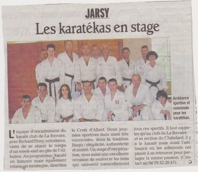 stage à jarsy 25/09/2010