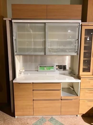 ダイニングボードセット　キッチン　食器棚　インテリア　栃木県家具　東京デザインセンター　アウトレット　展示処分