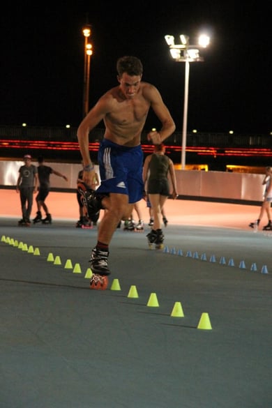 A.Claris training. Credit : Ksenija Komarchuk