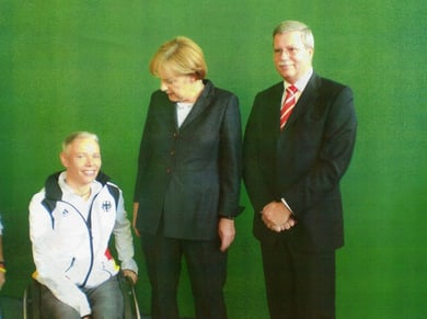 Oktober 2008 - Besuch bei der Bundeskanzlerin Frau Dr. Merkel