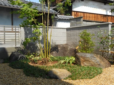 造園　外構　エクステリア工事　＠奈良県北葛城郡王寺町