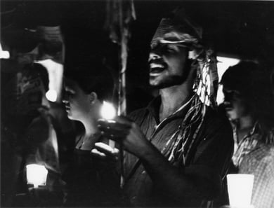 Mama Grande, Street Experience, Festival Theatre de Nations Caracas - photo: Clemens Boon.