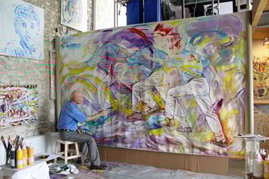 Cercle de Miroirs - détail central