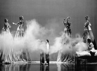 « La Nuit du Troisième Jour» 1984/1985 - photo: Clemens Boon.