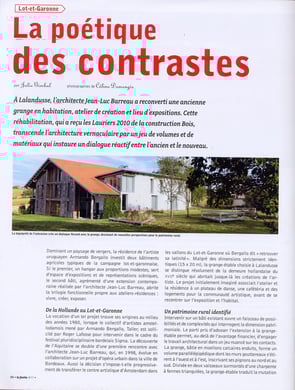 « Atelier-Résidence Lalandusse » Le Festin, Printemps 2011 - texte Julie Gimbal - photo Céline Domengie