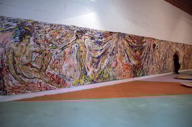 Installation « Hercule »  Hangar Lalandusse - photo: Frederik van Kleij