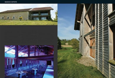 « Atelier-Résidence Lalandusse » Architecture BOIS & dépendance, décembre 2008 - texte Mireille Mazurier - photo Serge Dubrocas