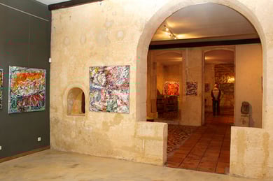 Exposition FLEURS -  Galerie Le Hil Bordeaux - 2012