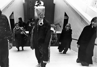 « Proposition 10 » Intervention 'Day of the Fashion', 1977.