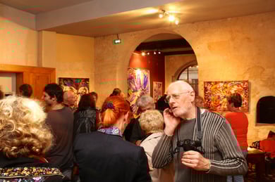 Exposition FLEURS -  Galerie Le Hil Bordeaux - 2012