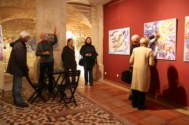 Exposition FLEURS -  Galerie Le Hil Bordeaux - 2012