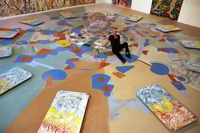 Installation « Hercule »  Hangar Lalandusse - photo: Frederik van Kleij