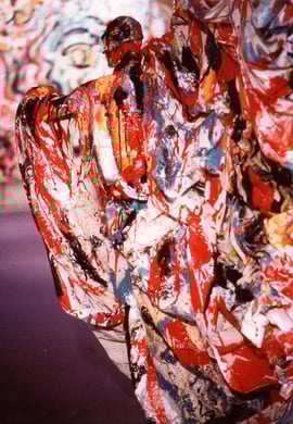 Labyrinthe, Installation, Créteil - Paris, 1985 - photo: Clemens Boon