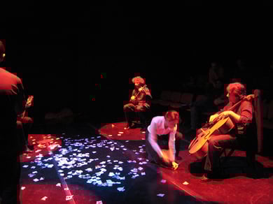 « Quadrat - 4 Sœurs » « Quadrat - Gulliver »  PIM Spazio Scenico  Milan  2009 - photo Frederik van Kleij