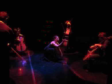 « Quadrat - 4 Sœurs » « Quadrat - Gulliver »  PIM Spazio Scenico  Milan  2009 - photo Frederik van Kleij